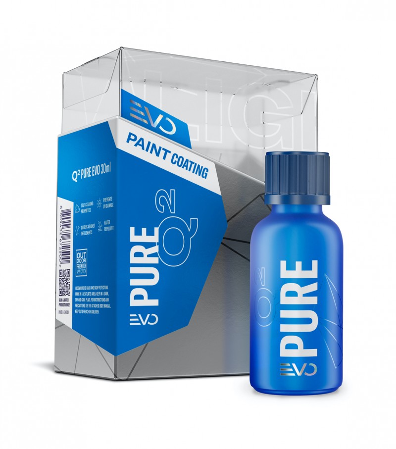 Bộ dung dịch phủ ceramic sơn GYEON Q2 Pure EVO Light box 100 ml